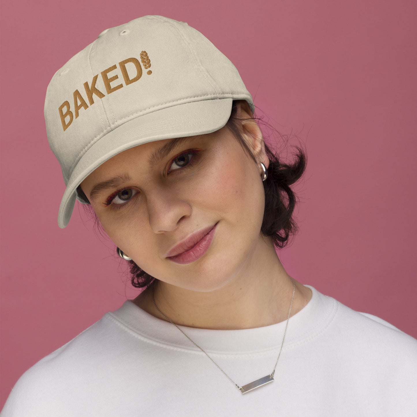 BAKED! Hat (Gold Embroidery)
