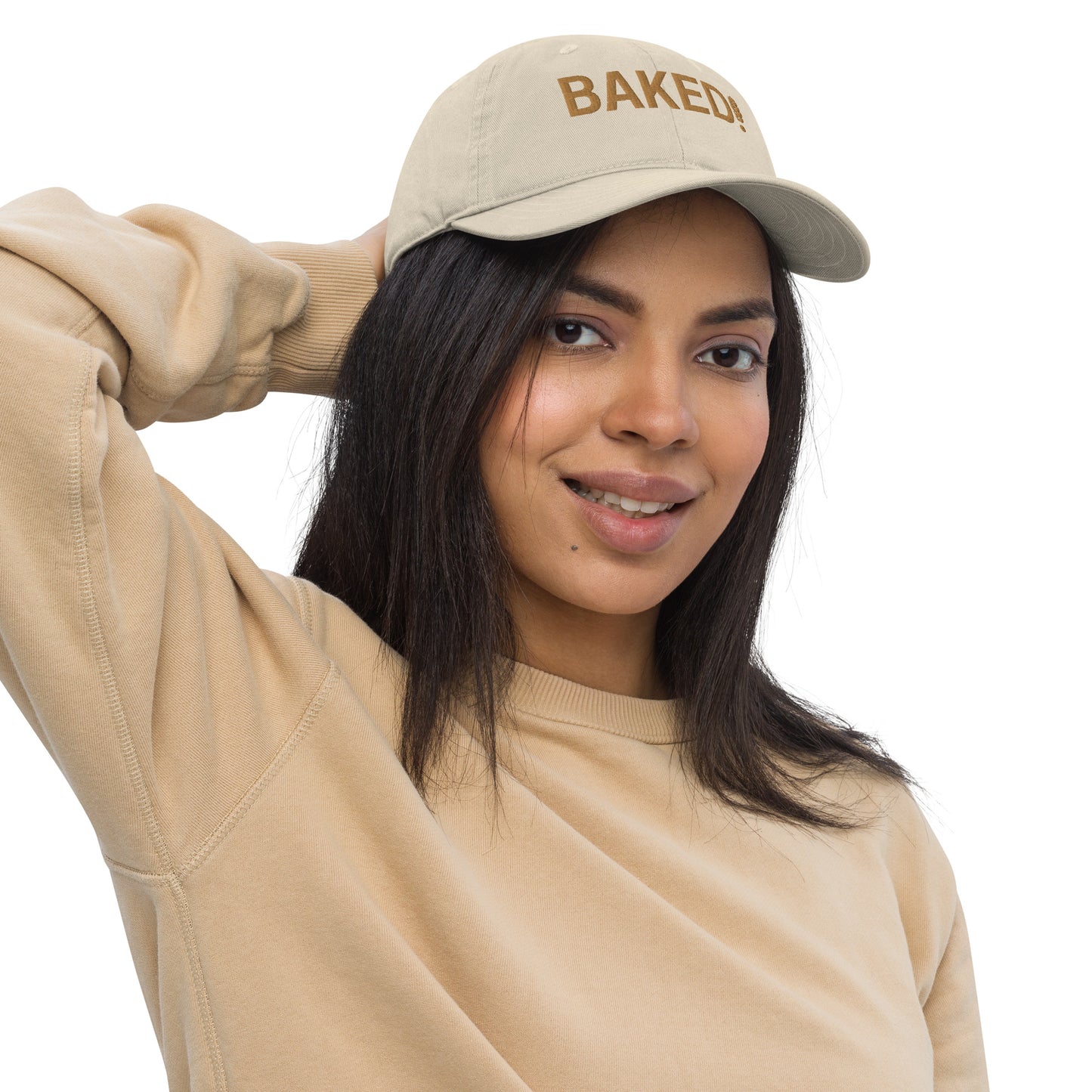 BAKED! Hat (Gold Embroidery)