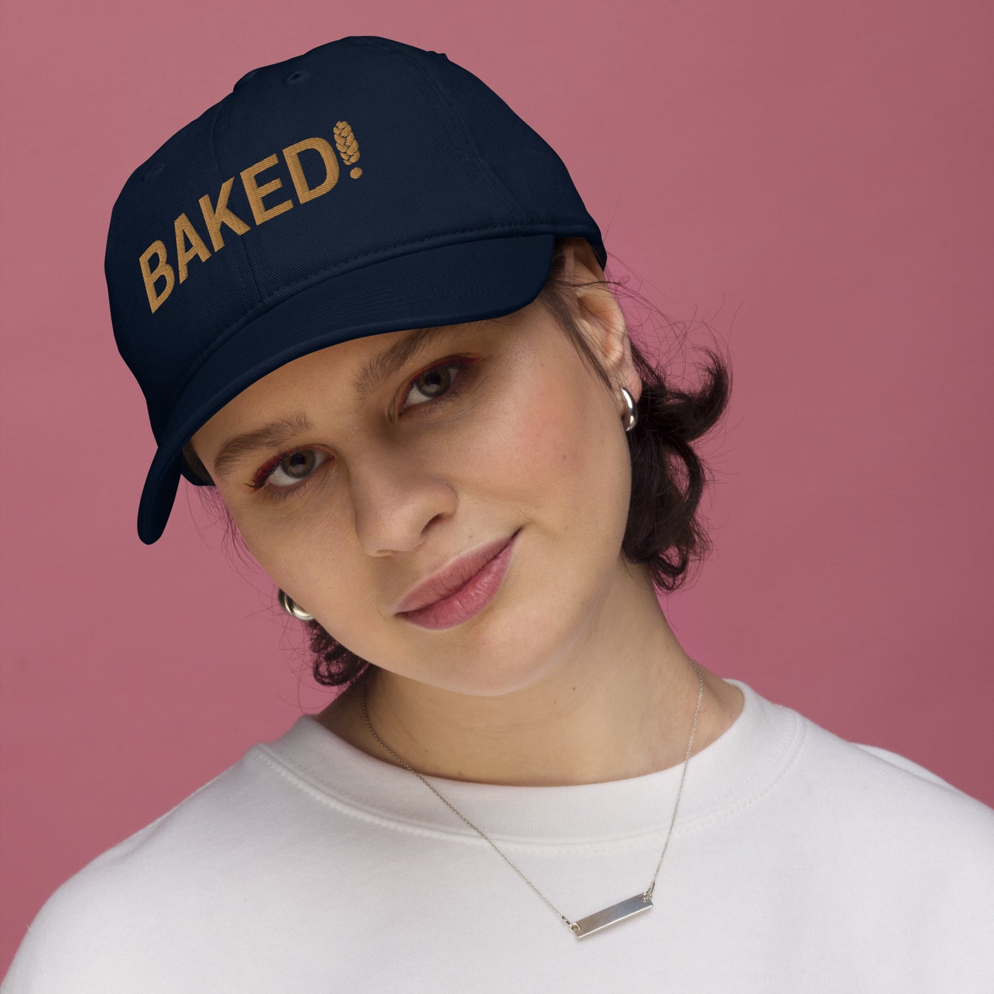 BAKED! Hat (Gold Embroidery)