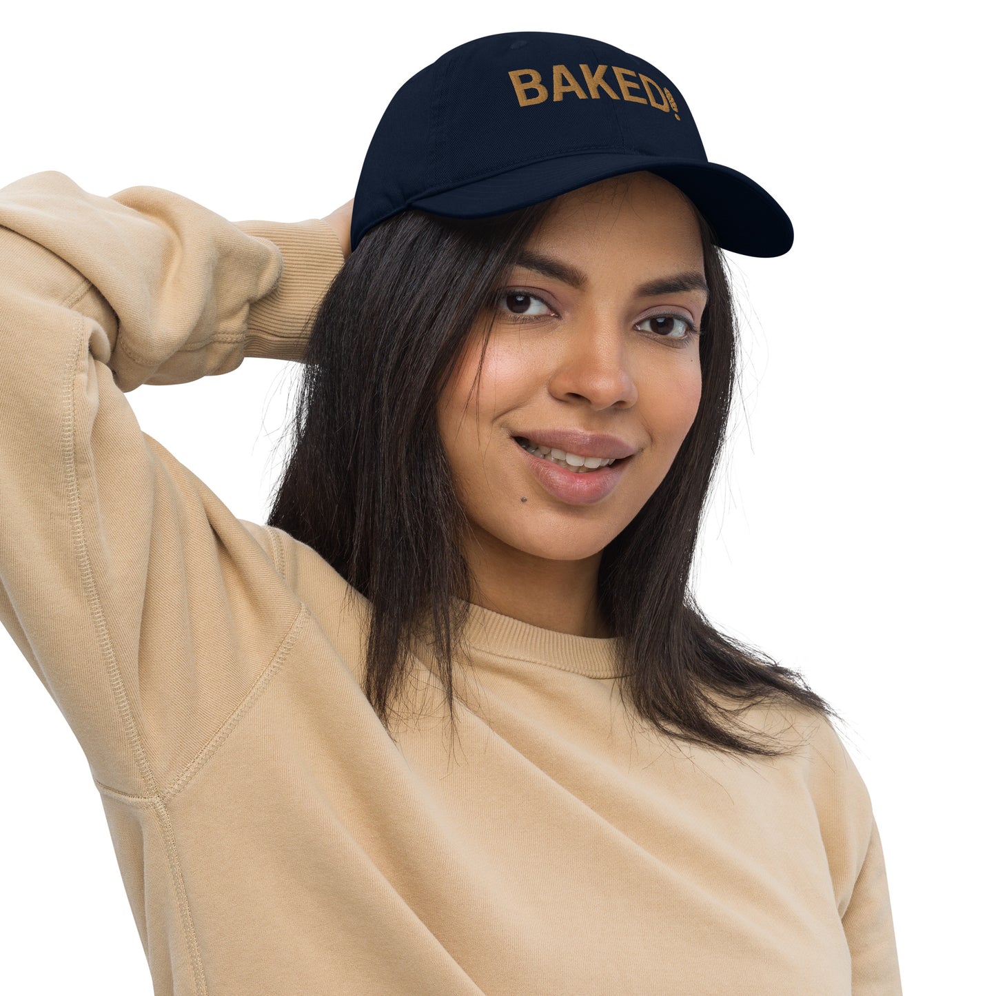 BAKED! Hat (Gold Embroidery)