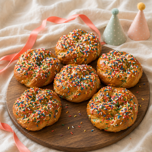 Birthday Cake Rolls